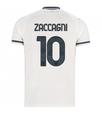 Lazio Mattia Zaccagni #10 Bortatröja 2025-26 Kortärmad